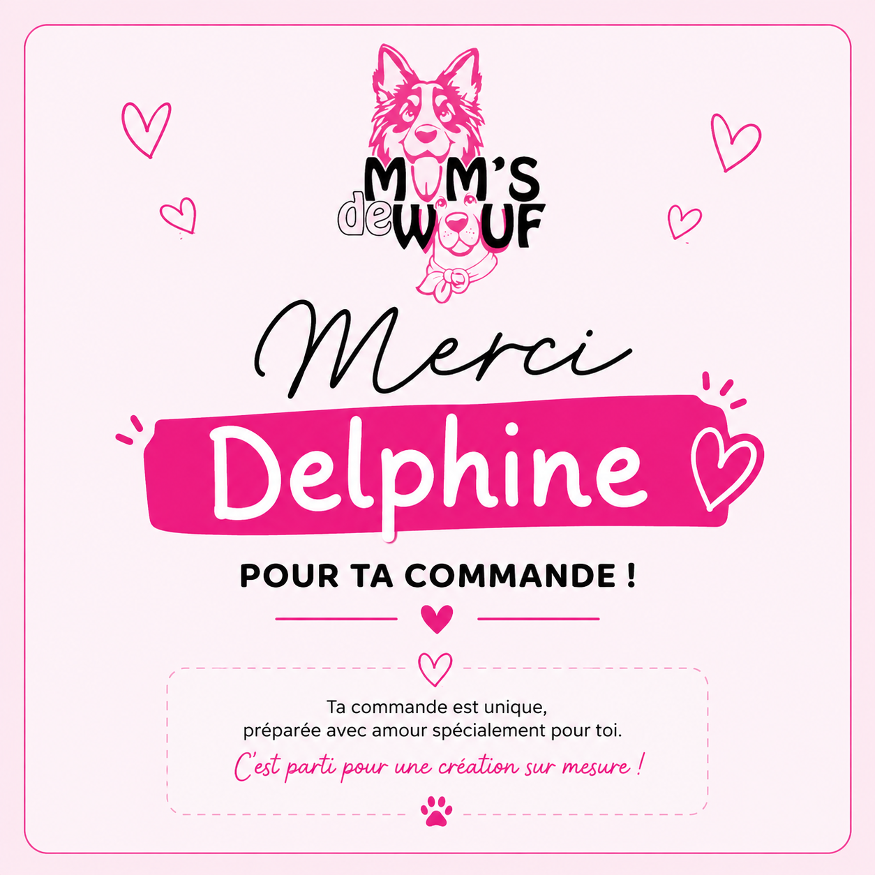 Commande spéciale