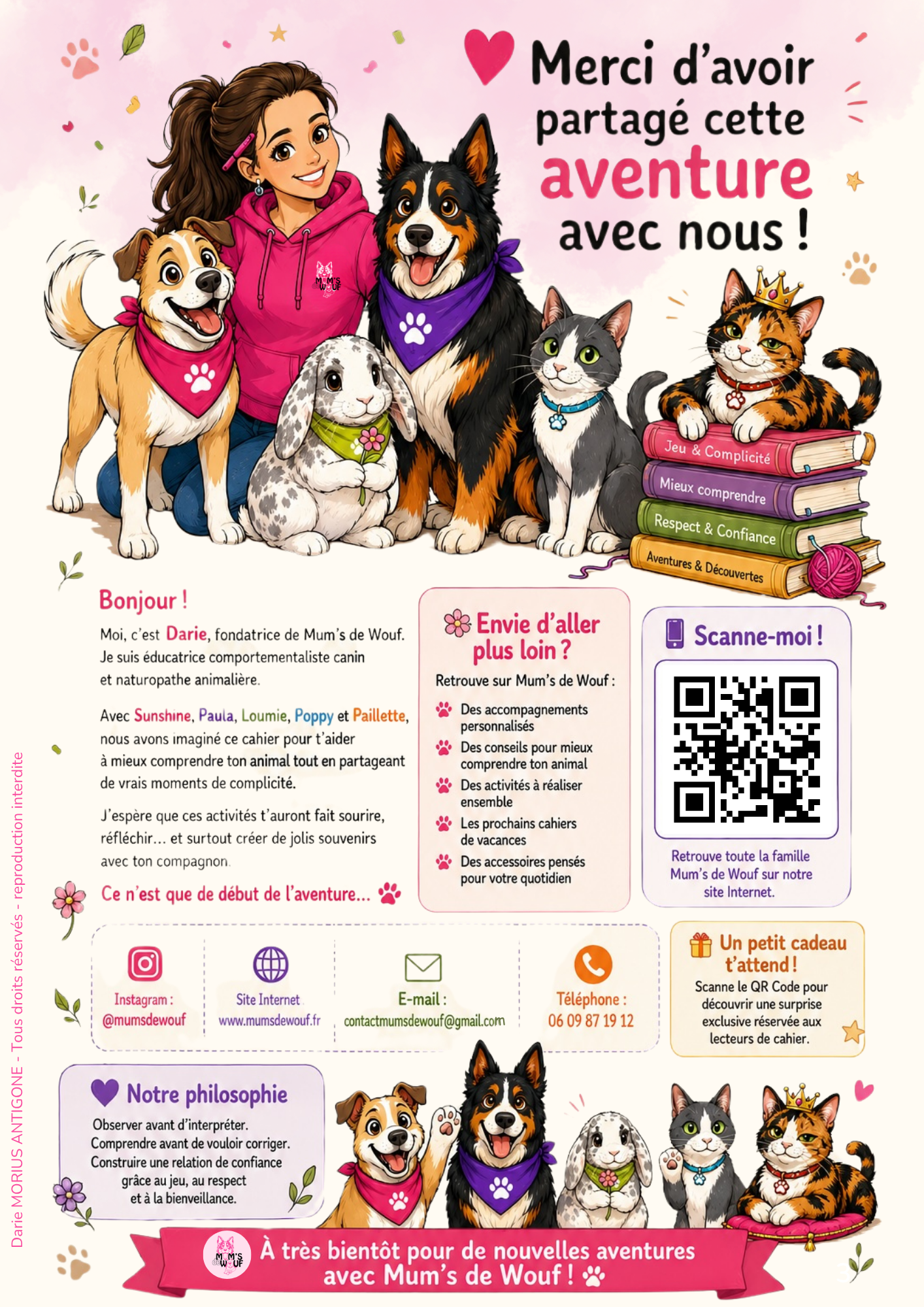 Cahier de vacances - Mum’s de Wouf
