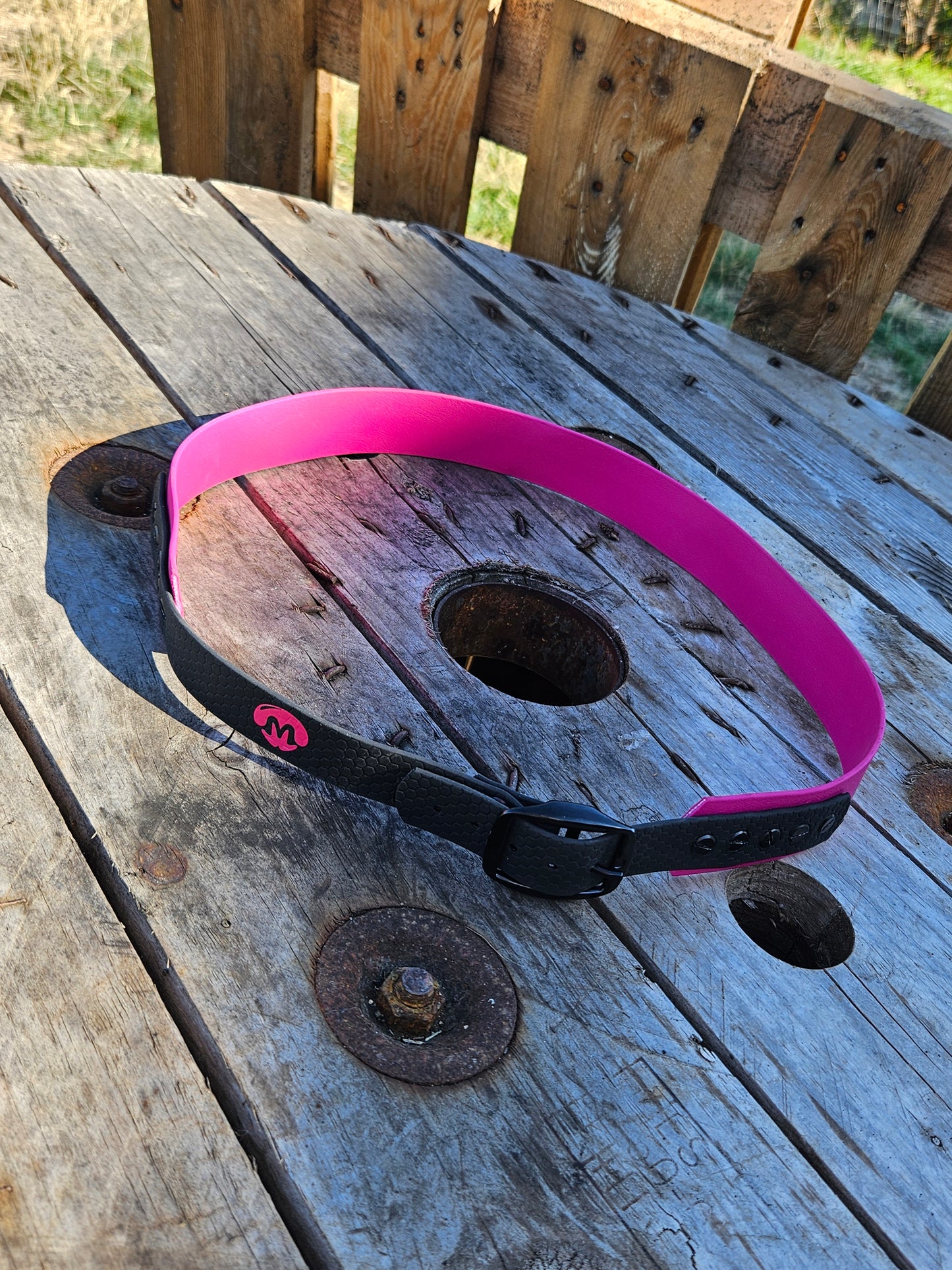 Ceinture Wouf’Mains Libres – Bicolore et personnalisable